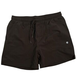 Gradual Mens XL Nylon Workout Shorts Running Jogging Gym Pockets Drawstring Gorp